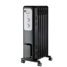 1 500 Watt Oil Filled Radiant Electric Space Heater With Thermostat