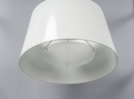 White Painted Lamp From Ikea For