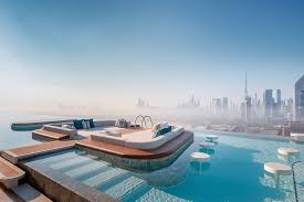 Beautiful Rooftop Swimming Pools In Dubai