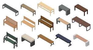 Urban Furniture Vector Art Icons And