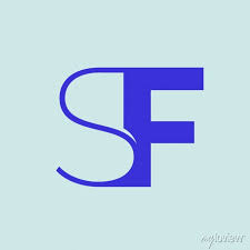 Sf Monogram Logo Signature Icon