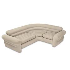 Intex Inflatable Couch Sectional Gray