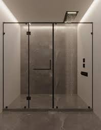 Hinged Clear Glass Shower Cubicle At Rs