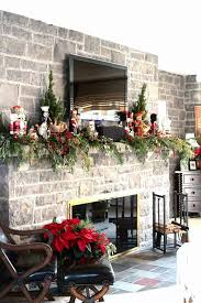 Mantel With A Tv Above