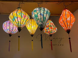 6 Pcs Bamboo Waterproof Lantern 47cm
