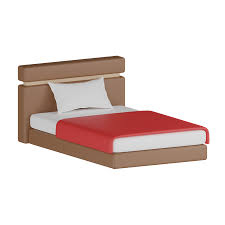 Bed With Pillow 3d Icon Free