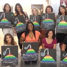Hands On Paint And Sip Class For Two