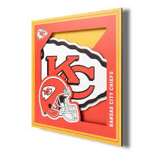 Nfl Kansas City Chiefs 3d Logo Series