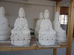 Porcelain Guan Yin Statues From China