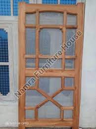 Teak Wood Jali Door For Home At Rs 8