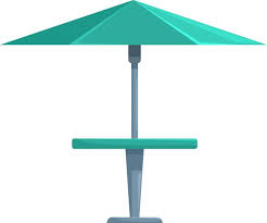 Table Umbrella Vector Images Over 4 300