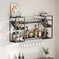 Wall Mounted Ceiling Wine Rack
