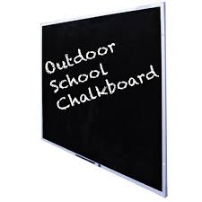 School Outdoor Chalkboard Discount