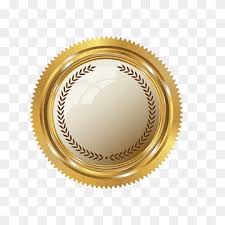Round Gold Coin Ilration Circle
