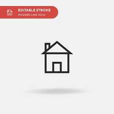 House Simple Vector Icon Ilration