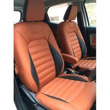 Leather Front Kwid Designer Car Seat