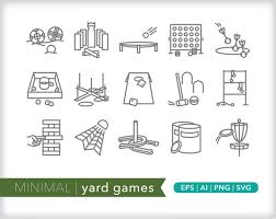 Yard Icons Tailgate Icons Svg Ai