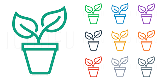 Plant Icon Line Style Iconfu