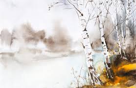 Birch Tree Paintings Images Browse 18