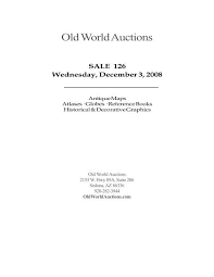 Pdf Catalog Old World Auctions