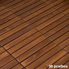 Patio Deck Tile Outdoor Striped Pattern