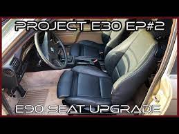 Bmw E30 Seat Upgrade Project E30