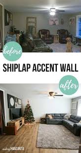 Diy Vertical Shiplap Half Wall