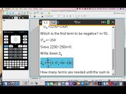 Arithmetic Sequence And Series Using