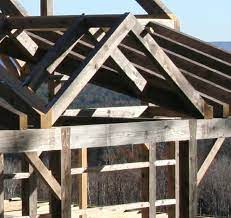 weathered wood beams vermont timber works