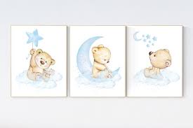 Nursery Decor Bear Nursery Decor Boy