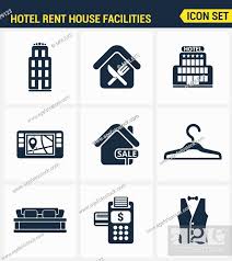 Icons Set Premium Quality Of Hotel