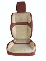 Off White Leather Car Seat Cover At Rs