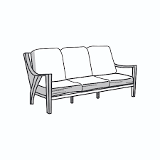 Custom Outdoor Lounge Sofa Cover
