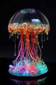 Handmade Jellyfish Sculpture