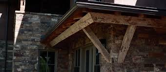 reclaimed hand hewn wood beams