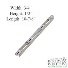 Dual Latch Keeper Sliding Patio Door Lock