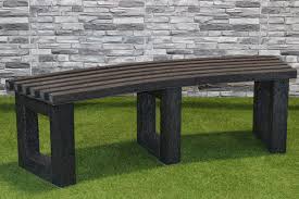 Curved Bench Plastecowood