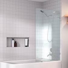 Fixed Frameless Shower Bath Panel