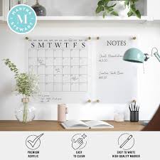 Wall Calendar Marker Board