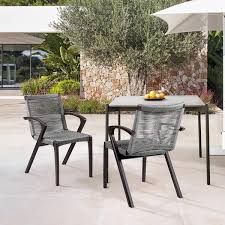 Dark Eucalyptus Outdoor Dining Chair