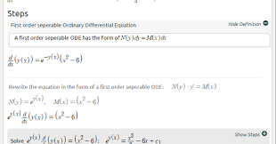 Ordinary Diffeial Equations Calculator