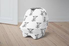 Animal Baby Carseat Canopy