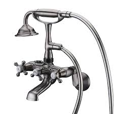 Triple Handle Claw Foot Tub Faucet