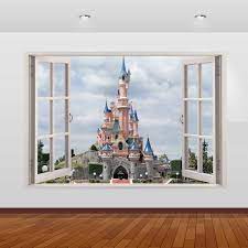 Castle France Dream Disney Land Wall