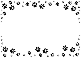 Dog Paw Print Border Images Browse 1