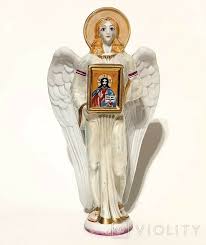 Sculpture Angel With Icon Korosten