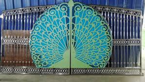 Antique Stainless Steel Swing Gate For