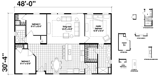 Palm River 32 X 48 1455 Sqft Mobile