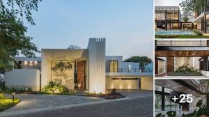 U Shaped Villa House With A Courtyard