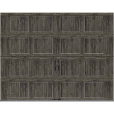 Clopay Gallery Collection 9 Ft X 7 Ft 6 5 R Value Insulated Solid Ultra Grain Slate Garage Door 111406